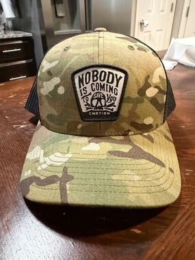 Combat Iron Camo Hat